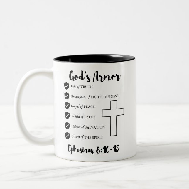 Tasse chrétienne d'écriture sainte de Jésus de (Gauche)