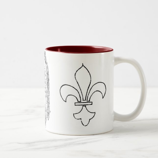 Tasse christlicher Symbole (Rechts)