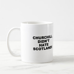 Tasse Churchill und Schottland