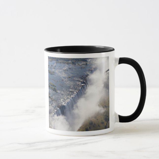 Tasse Chutes Victoria, fleuve Zambesi, Zambie - (Droite)