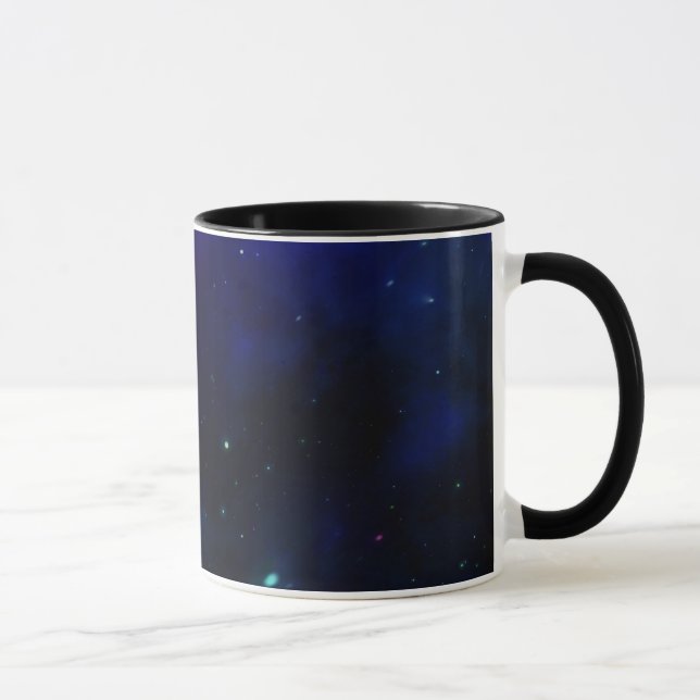 Tasse Ciel bleu de minuit avec des étoiles (Droite)