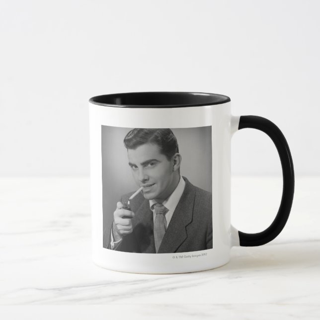 Tasse Cigarette d'éclairage d'homme (Droite)