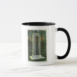 Tasse Cimetière de Woodlawn, scène de pierre tombale de
