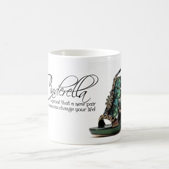 Tasse Cinderella Peacock Feathers Shootangebot (Mittel)
