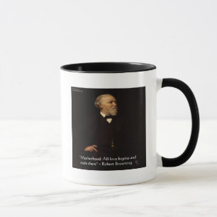 Tasse Citation célèbre de Robert Browning sur la materni