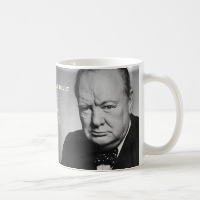 Tasse citation de churchill (Droite)