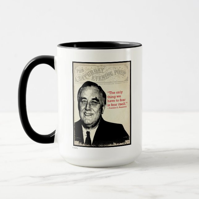 Tasse Citation de Franklin D. Roosevelt (Gauche)
