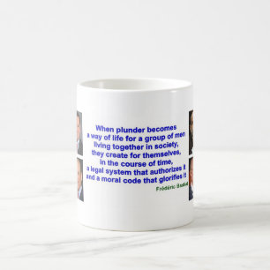 Tasse - citation de Frederic Bastiat au sujet de