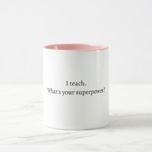 Tasse citation drôle d'enseignant