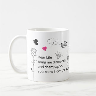 Tasse Citation Drôle et Glamour