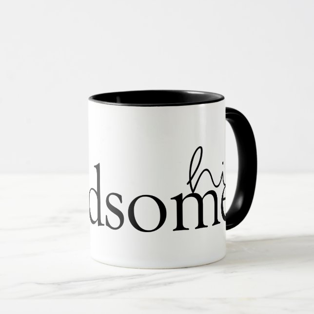 Tasse Citations d'amour V (Devant droit)