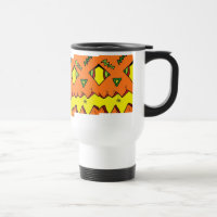 Tasse Citrouille Halloween Jack-O-Lantern & Araign