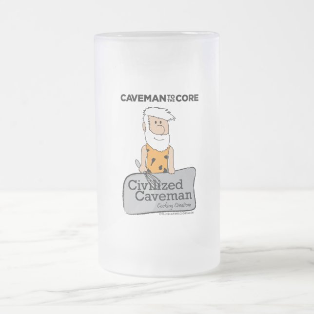 Tasse civilisée de cuisine d'homme des cavernes (Centre)