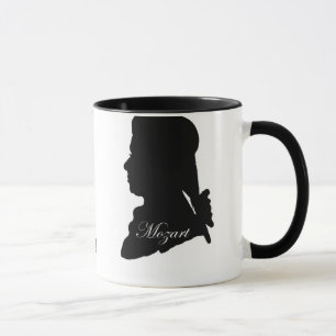 Tasse Clarinettiste Anton Stadler et compositeur Mozart 