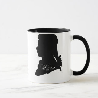 Tasse Clarinettiste Anton Stadler et compositeur Mozart