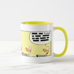 Tasse Classe de théorie de vol de canard de tintement