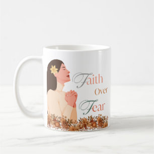 Tasse classique 11oz « La foi plutôt que la peur »