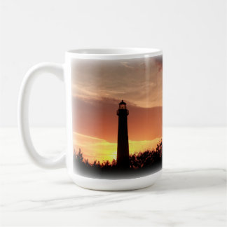 Tasse classique, 15oz. Phare de Cape May, N.J