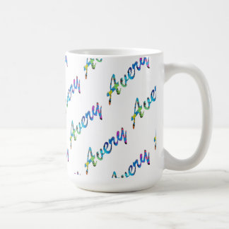 Tasse classique blanche Avery