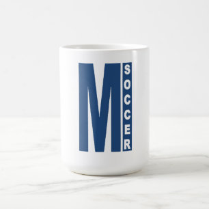 Tasse classique blanche MICHIGAN SOCCER