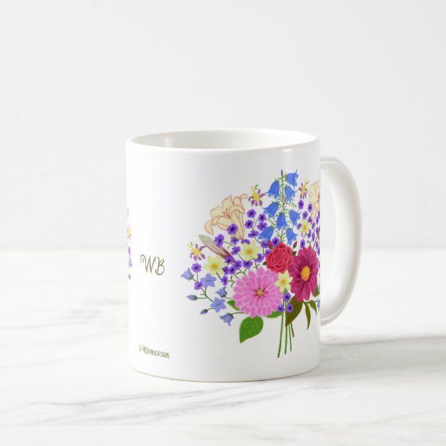 Tasse Classique Blumenstrauss (Devant droit)