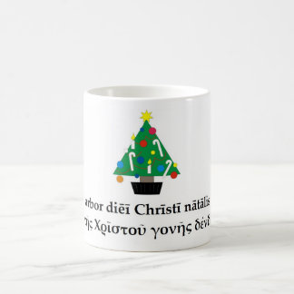 Tasse classique d'arbre de Noël