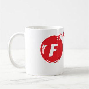 Tasse classique de bombe de F