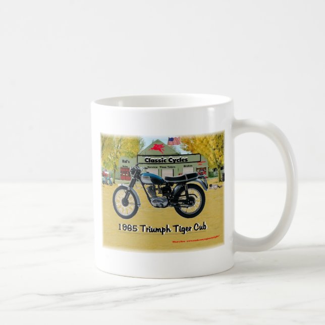 Tasse classique de Triumph des motos 1969 (Droite)