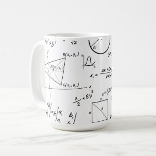 Tasse classique en tableau blanc