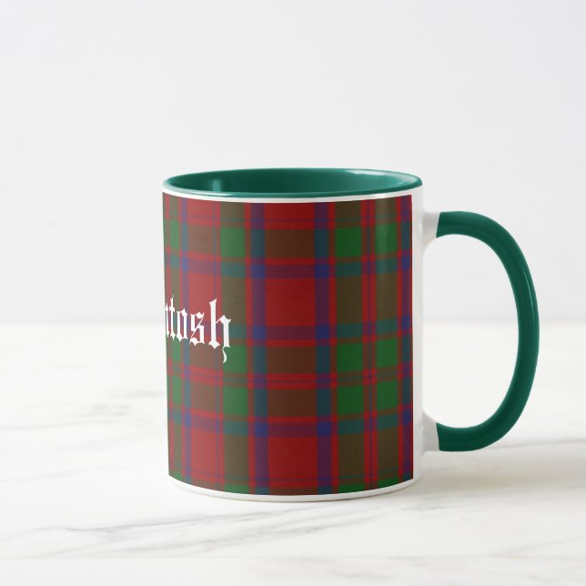 Tasse classique faite sur commande de plaid de (Droite)