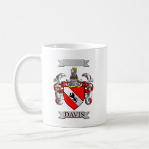 Tasse Classique Famille Davis Nom De Famille Et Bl