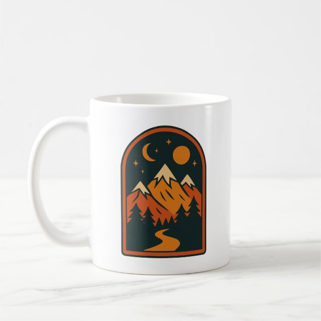 Tasse Classique Paysage Céleste (Gauche)