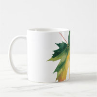 Tasse Classique Personnalisable Feuille d'Érable A