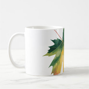 Tasse Classique Personnalisable Feuille d'Érable A