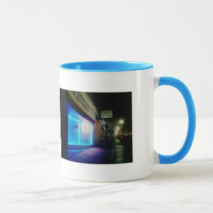 Tasse Clous chanceux - bleu de cool dans le double de