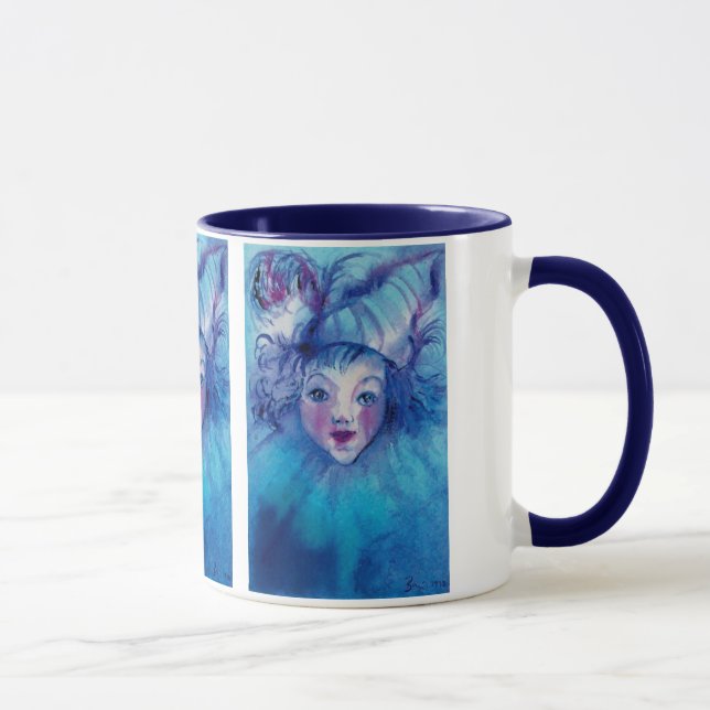 TASSE CLOWN EN BLEU (Droite)
