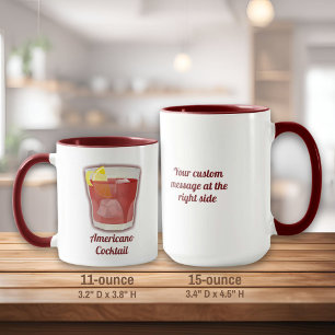 Tasse cocktail Americano