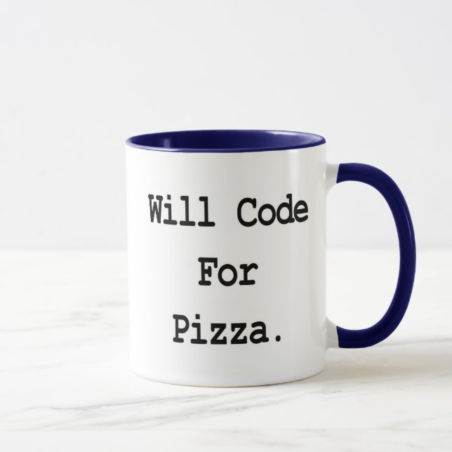 Tasse coderai pour pizza (Droite)