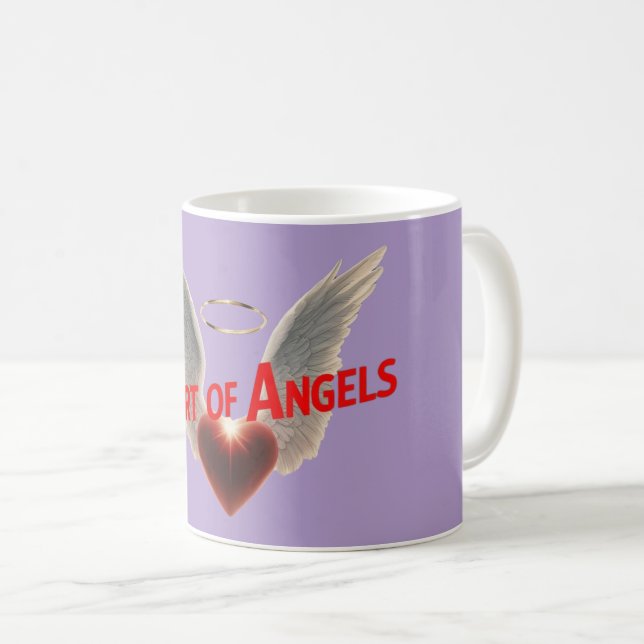 Tasse Cœur d'Anges! (Devant droit)