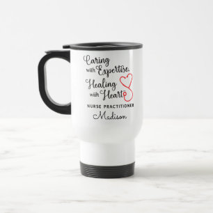 Tasse cœur de praticienne infirmière, appréciation