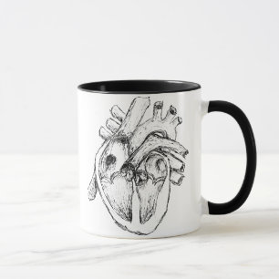 Tasse Coeur humain