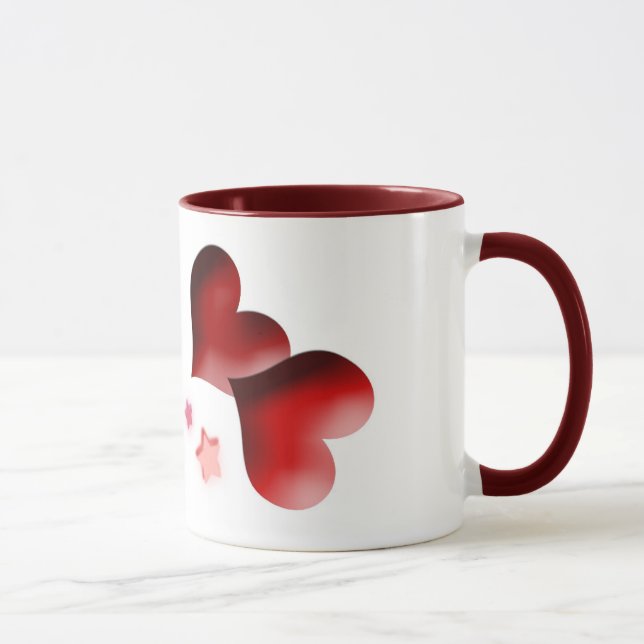 Tasse Coeurs d'amour [tasse] (Droite)