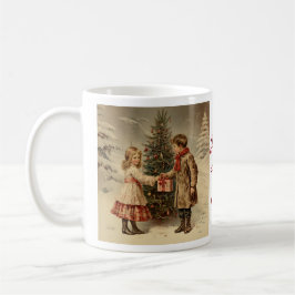 Tasse Coffee Mug, Weihnachten Vintage