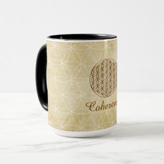 Tasse "Cohérence" Fleur de Vie