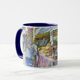 Tasse Coin de Flying Pig Farm et Wine a Bit.