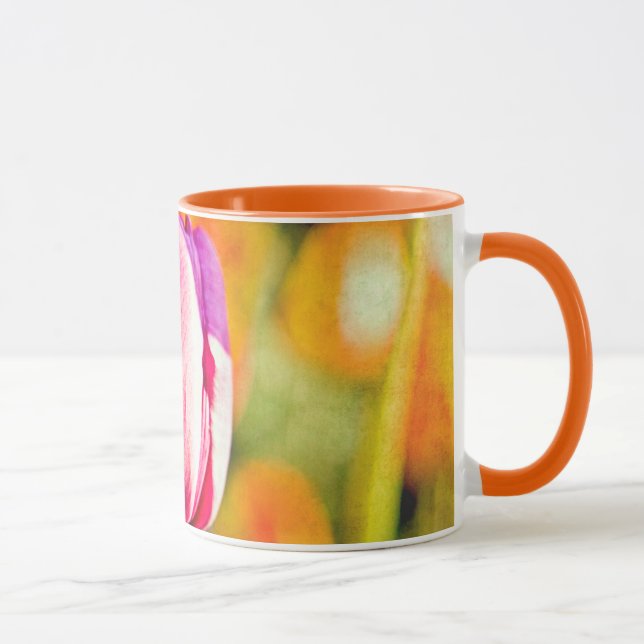 Tasse Collage de tulipe (Droite)