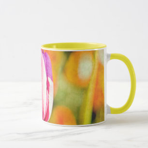 Tasse Collage de tulipe