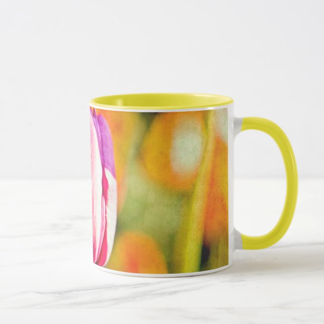 Tasse Collage de tulipe (Droite)