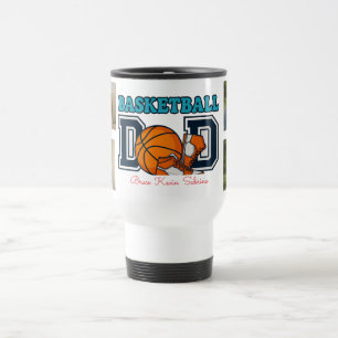 Tasse Collage Photo Papa Basket – Personnalisée 
