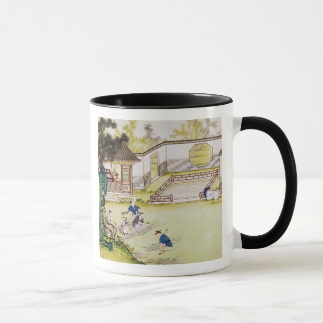 Tasse Collecte du bambou pour faire le papier (Droite)